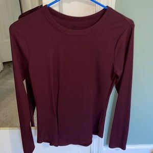 Dark purple top